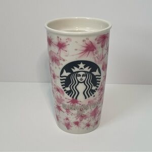 Starbucks Cherry Blossom 12oz Ceramic Tumbler Cup
